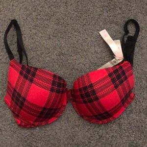 pink victoria secret bra